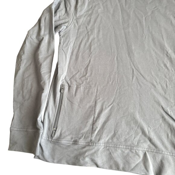 Pact Mens Organic Cotton Long Sleeve Gray Shirt L - Picture 3 of 5